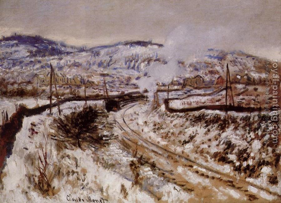 Claude Oscar Monet : Train in the Snow, Argenteuil
